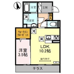 ラルジュ飯塚（高崎市飯塚町）の物件間取画像